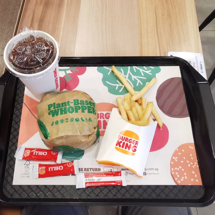 photo of Burger King Plant Based Whooper shared by @bengtang on  08 Sep 2024 - review