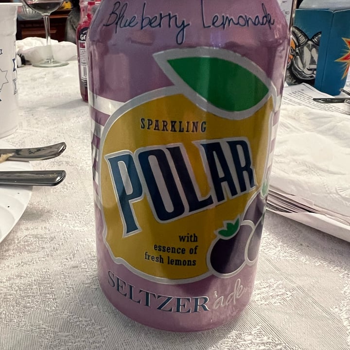 photo of Polar seltzer blueberry lemonade shared by @allycat38 on  27 Apr 2024 - review