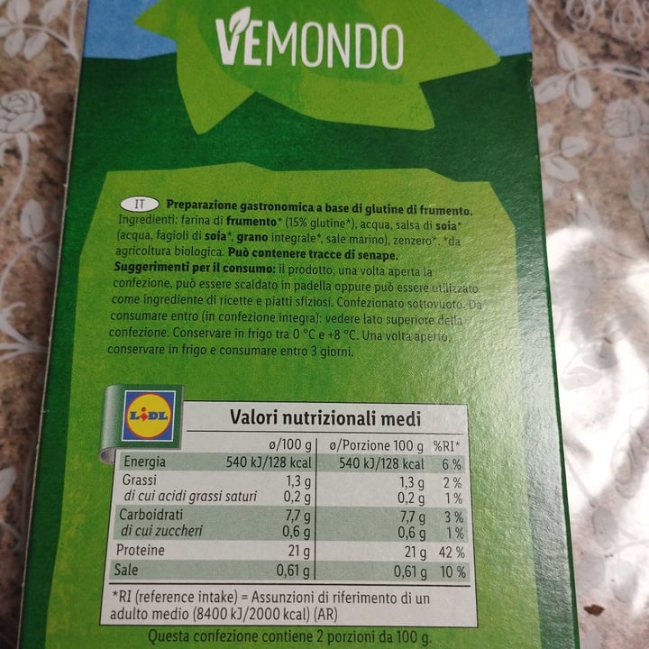 photo of Vemondo Seitan shared by @azaholmes01 on  03 Feb 2024 - review