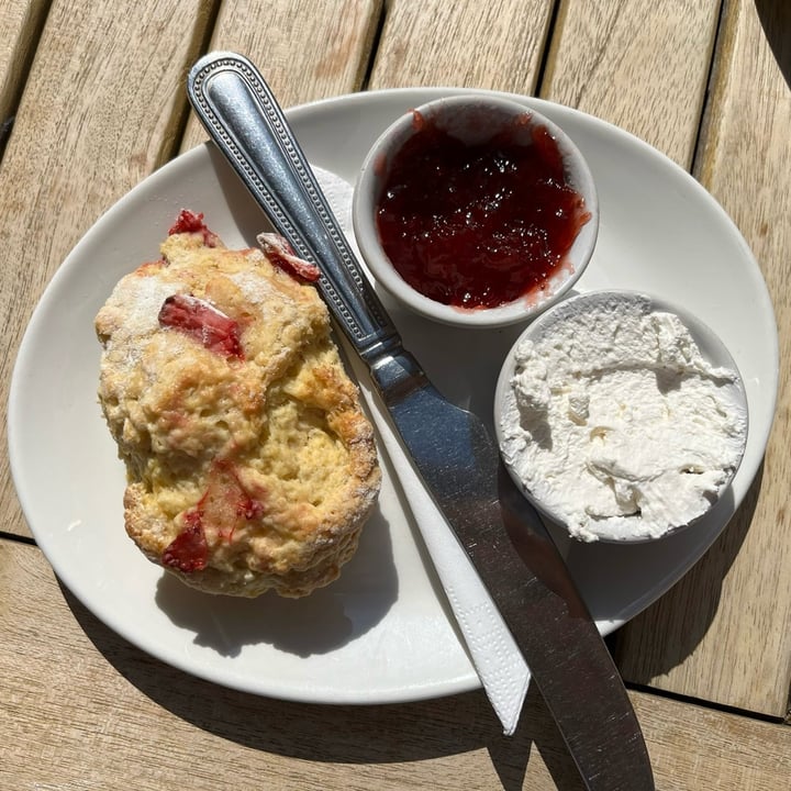 photo of Goji Cafe Vegetarian Cafe & Deli Vegan Cream Tea shared by @whatrebeccaeats on  02 Sep 2024 - review