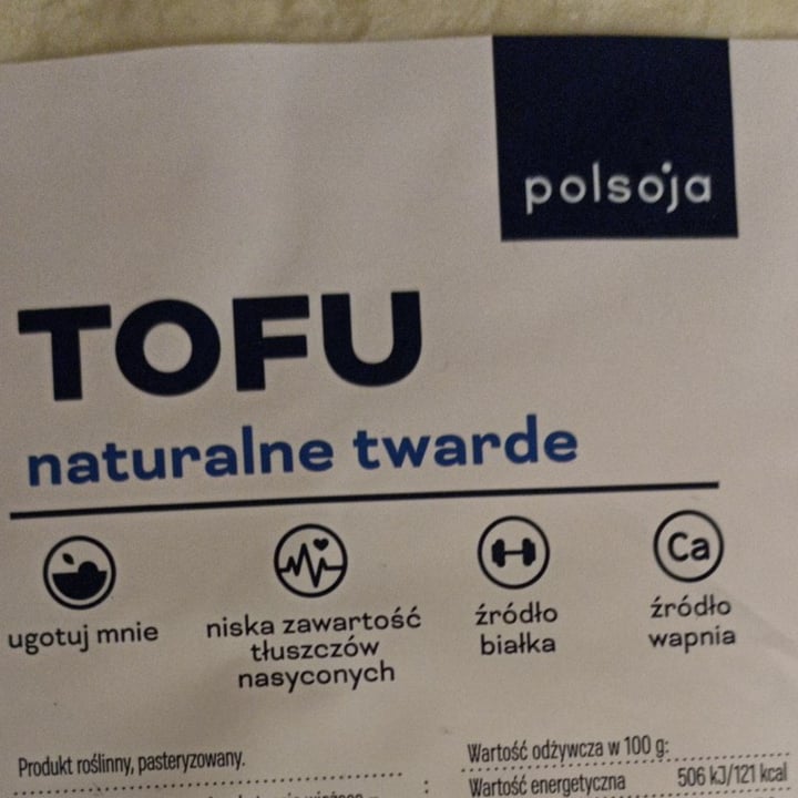 photo of Polsoja TOFU Naturalne Twarde shared by @tuzijulukohampsteria on  11 Feb 2024 - review