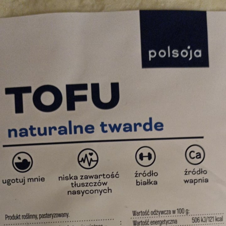 photo of Polsoja TOFU Naturalne Twarde shared by @lookja on  11 Feb 2024 - review