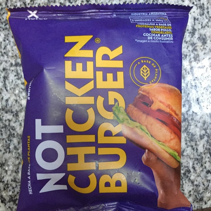 photo of NotCo Not Chicken Burger shared by @van78 on  28 Aug 2023 - review