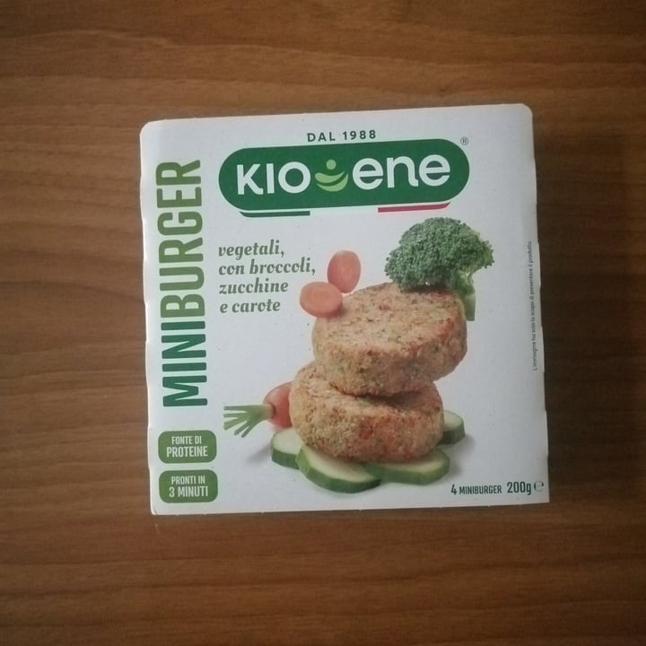 photo of Kioene Miniburger Vegetale Con Broccoli Zucchine E Carote shared by @queenofdarkness on  24 Feb 2025 - review