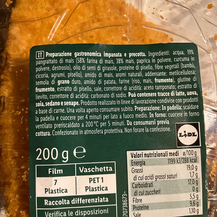 photo of Vemondo cotolette impanate vegetali shared by @giulz on  21 Feb 2025 - review