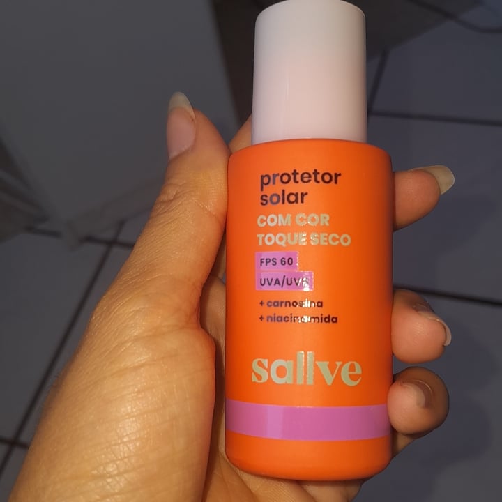 photo of Sallve Protetor Solar com Cor shared by @arianev3g on  22 Oct 2024 - review