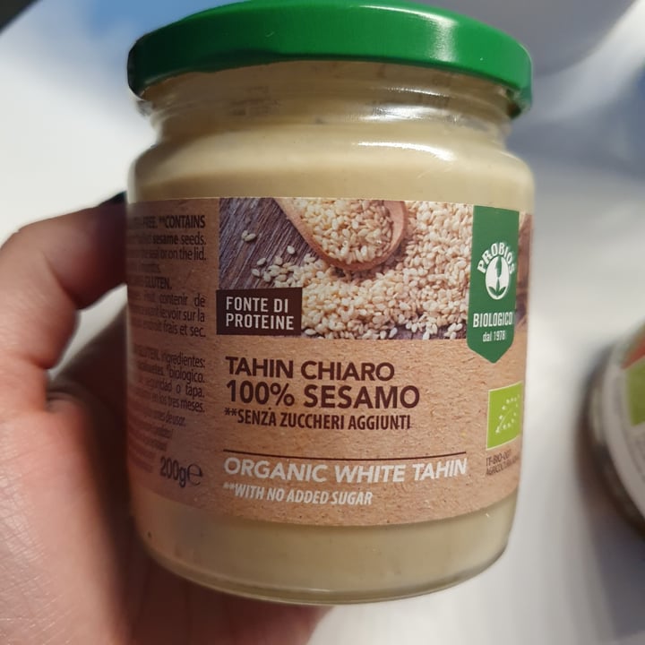 photo of Probios Tahin chiaro 100% sesamo shared by @matildem on  14 May 2024 - review