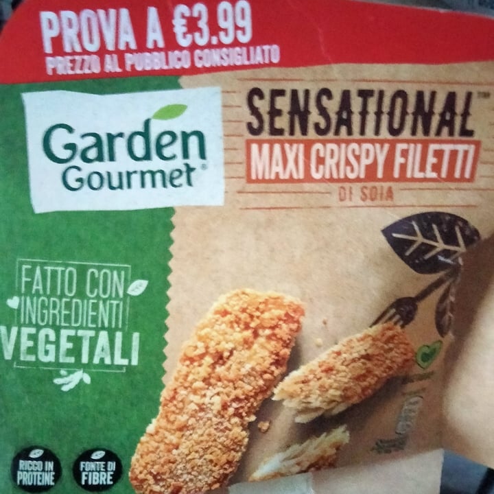 photo of Garden Gourmet sensational maxi crispy filetti soia shared by @giuliamensi on  20 Aug 2023 - review