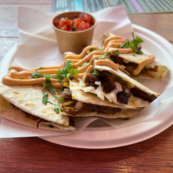 photo of Antojitos Seitan Barbacoa Quesadilla shared by @ana7 on  08 May 2024 - review