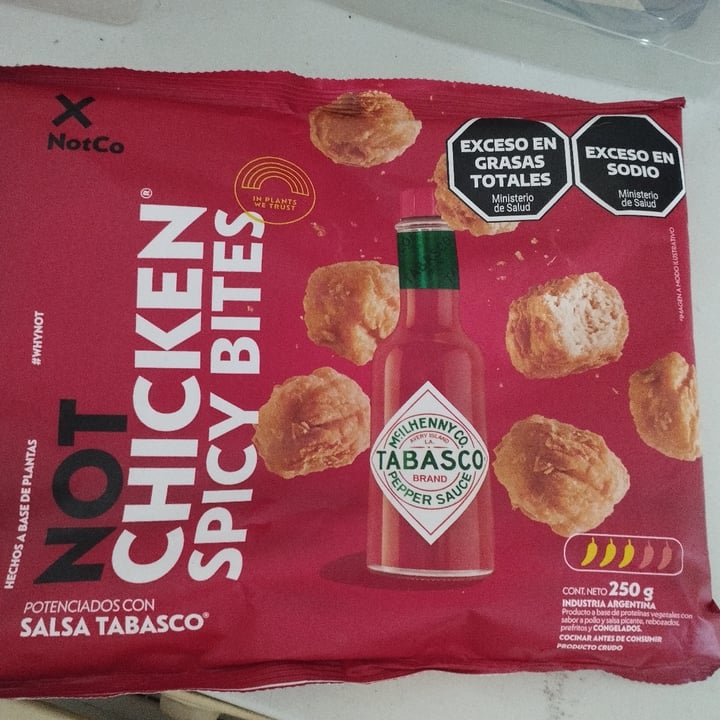 photo of NotCo Nuggets Not Chicken Spicy Bites shared by @mauroim on  06 Sep 2024 - review