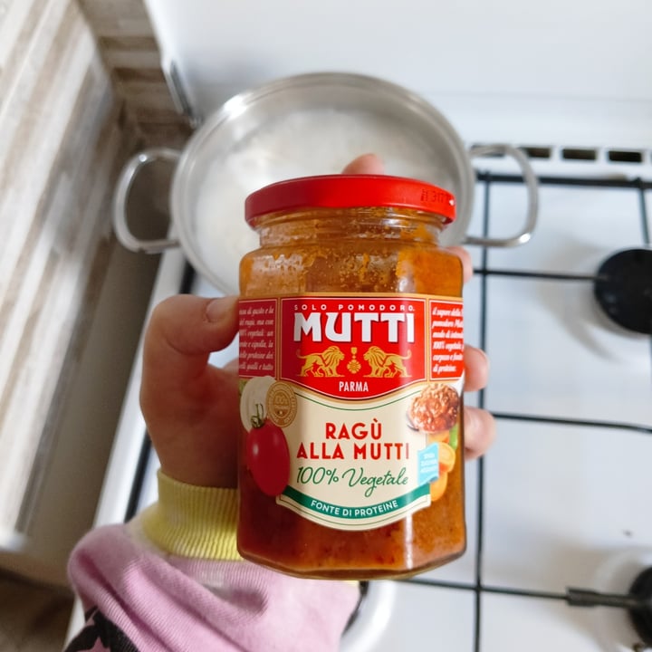 photo of Mutti Ragú Alla Mutti 100%Vegetale shared by @mibuttogiulia on  04 May 2024 - review