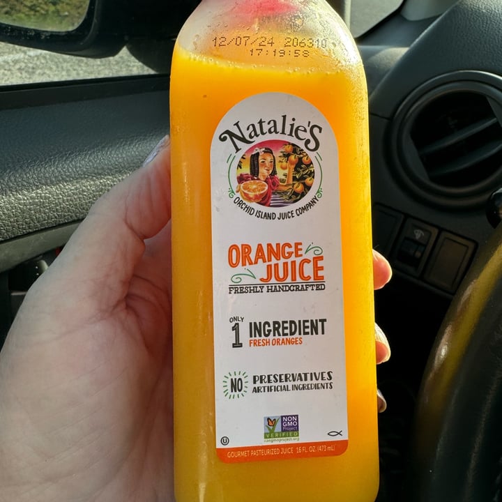 photo of Natalie’s Orange shared by @onehungryvegan on  19 Nov 2024 - review