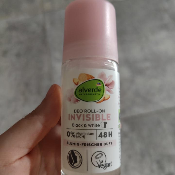 photo of Alverde Naturkosmetik Deo roll-on Invisible Black & White shared by @felv on  10 Jul 2024 - review