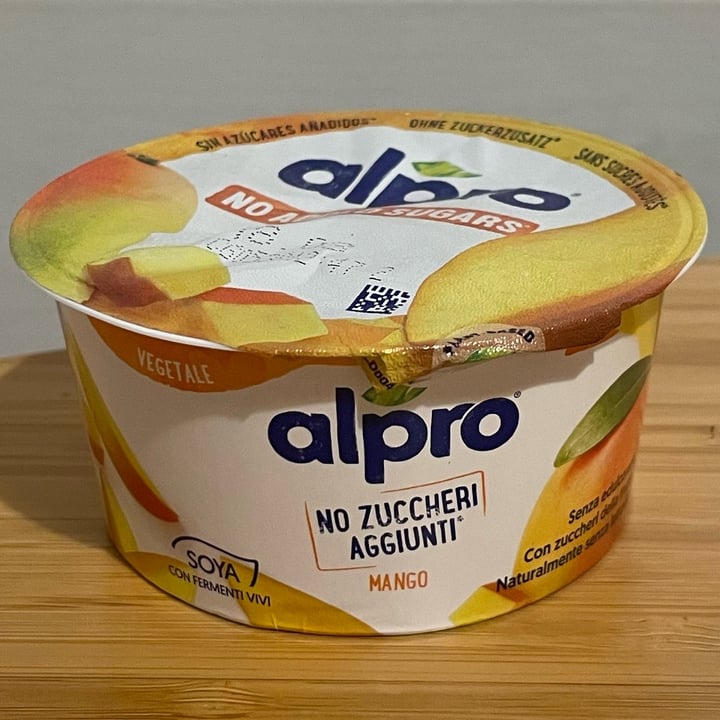 photo of Alpro No added sugars mango shared by @elle10 on  08 Mar 2024 - review