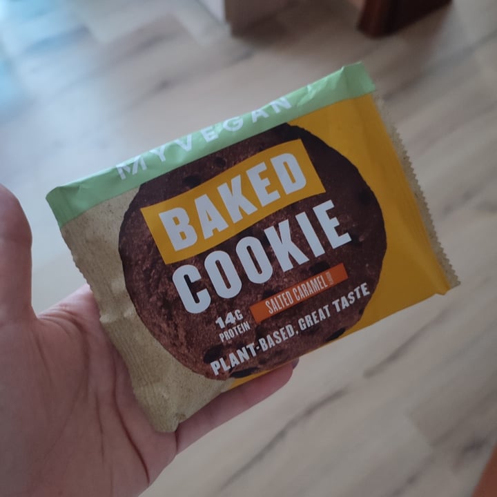 photo of MYVEGAN Baked Cookie Salted Caramel shared by @flouredfingers on  04 Jul 2024 - review