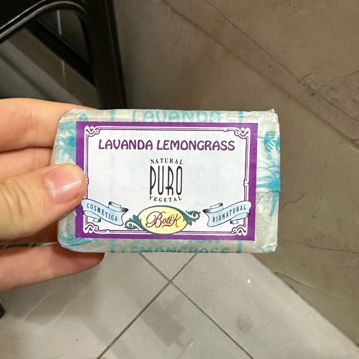 photo of Puro Natural Vegetal Jabón Vegetal LAVANDA LEMONGRASS shared by @nicook on  26 Nov 2023 - review