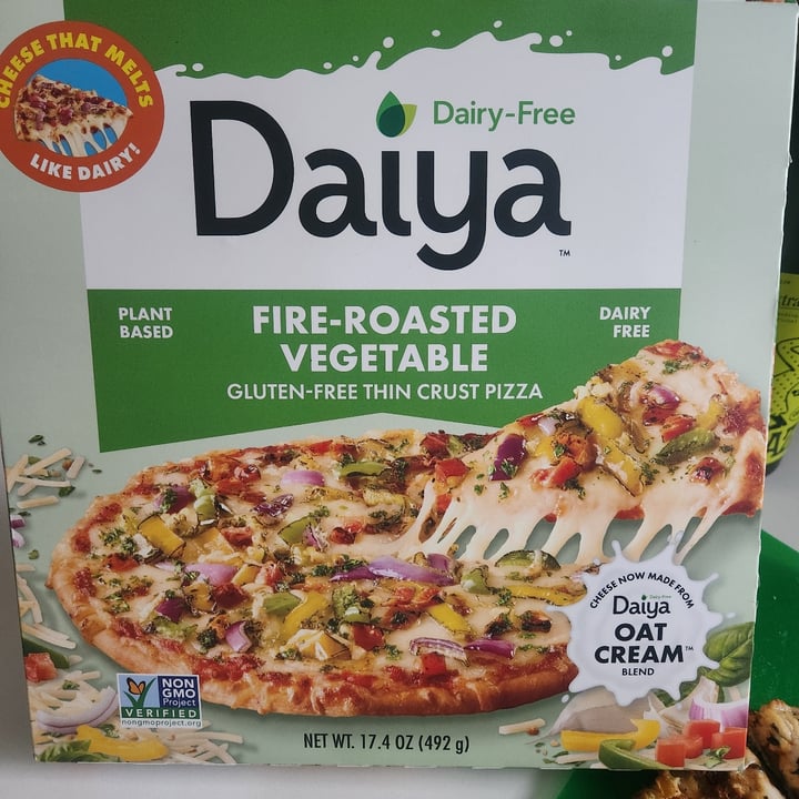 photo of Daiya Fire-Roasted Vegetable Pizza shared by @picklesnickels on  04 Oct 2024 - review