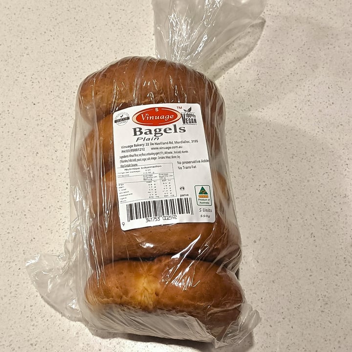 photo of Vinuage Bagel Plain shared by @tardisco on  06 Oct 2025 - review