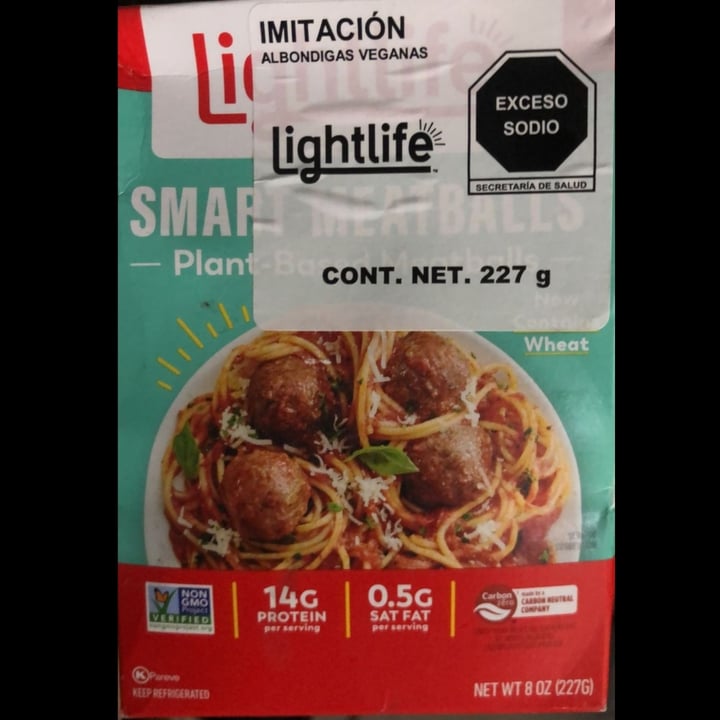 photo of Lightlife Smart meatballs shared by @nellyme on  25 Jun 2024 - review
