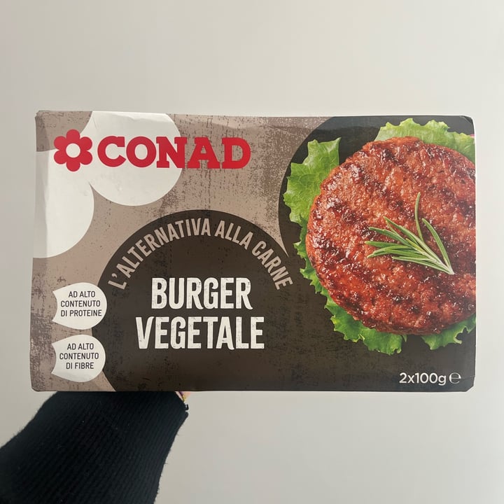 photo of Conad Burger Vegetale shared by @lauradeluca on  08 Mar 2025 - review