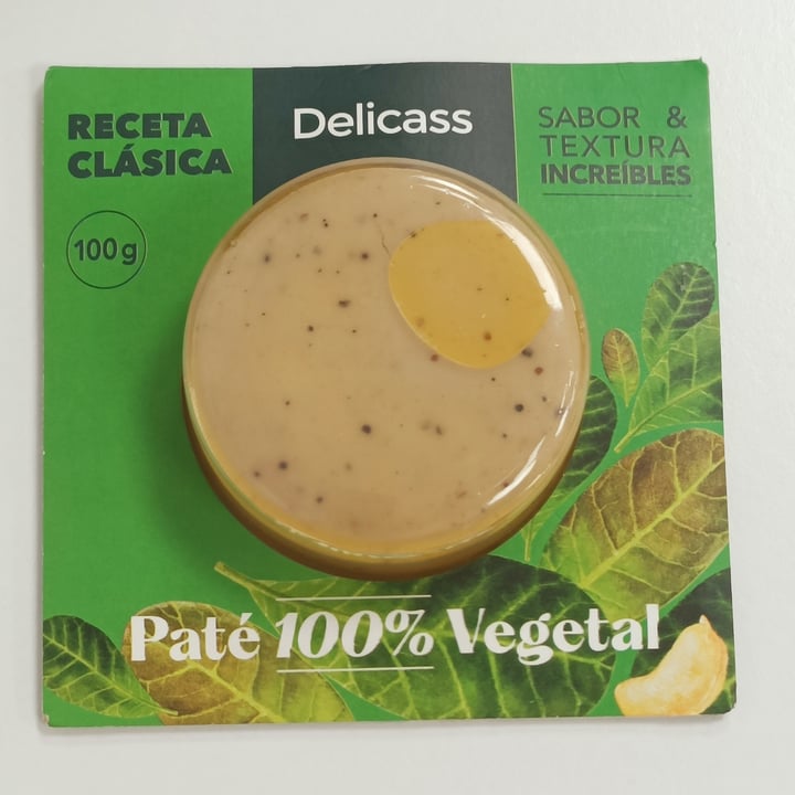photo of Delicass Paté shared by @felinavegana on  10 May 2025 - review