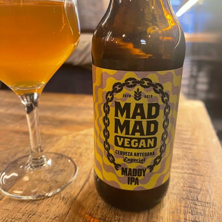 photo of Mad mad vegan Ipa Craft Beer shared by @ro-ngodrup-dorje on  13 Jan 2025 - review