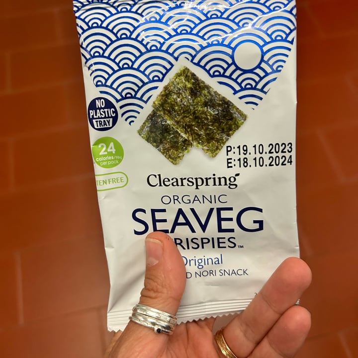 photo of Clearspring Chips de algas shared by @parentesigraffa on  15 May 2024 - review