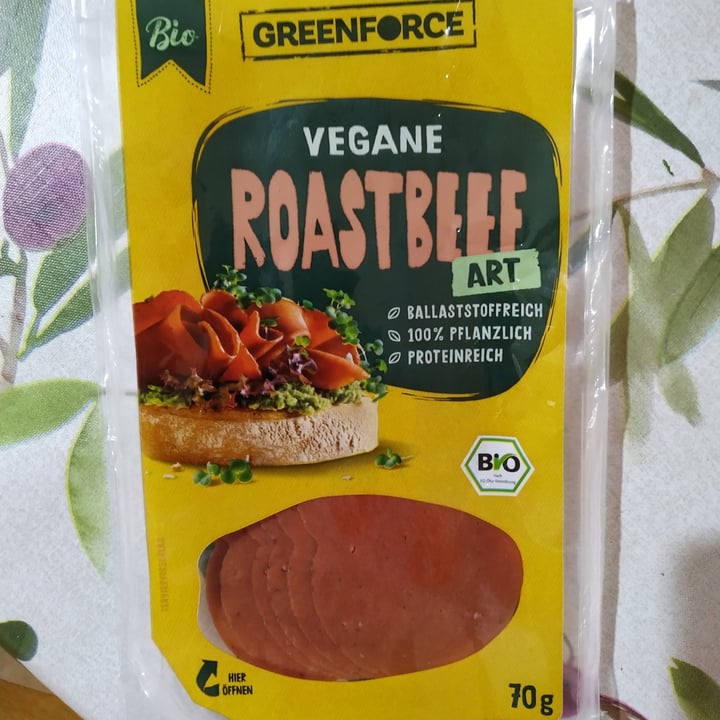 photo of GREENFORCE veganes Roastbeef shared by @valepav on  20 Apr 2024 - review