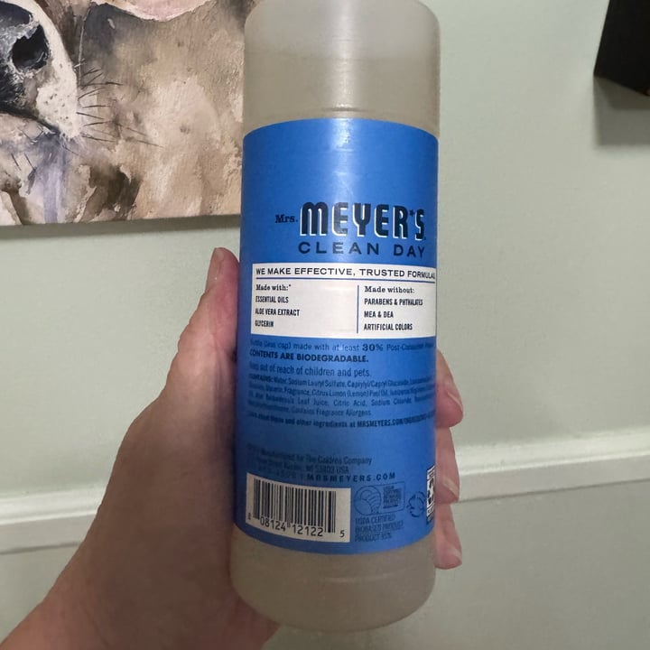 photo of Mrs. Meyer's Clean Day Dish Soap Bluebell Scent shared by @onehungryvegan on  07 Oct 2025 - review