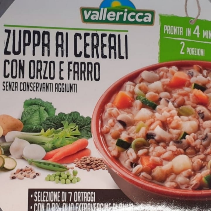 photo of Vallericca Zuppa Ai Cereali Con Orzo E Farro shared by @athoucha on  19 Apr 2024 - review