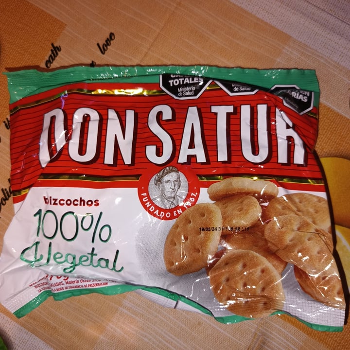 photo of Don Satur Bizcochos 100% Vegetal shared by @veganmeli on  27 Dec 2023 - review