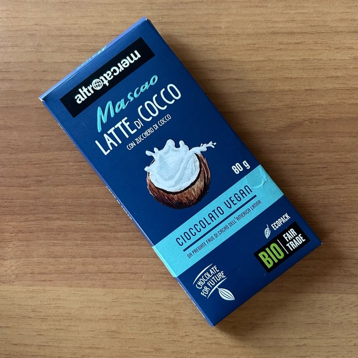 photo of altromercato Cioccolato Vegan Latte Di Cocco shared by @karlelios on  22 Sep 2025 - review
