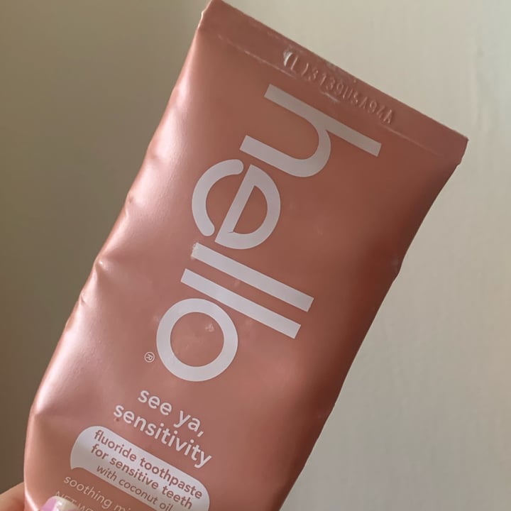 photo of Hello Sensitive toothpaste shared by @roserose on  19 Mar 2024 - review