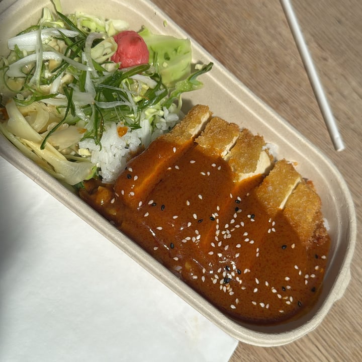 photo of KUSHI Japanese Katsu House Tofu Katsu shared by @crueltyfreetan on  30 May 2025 - review