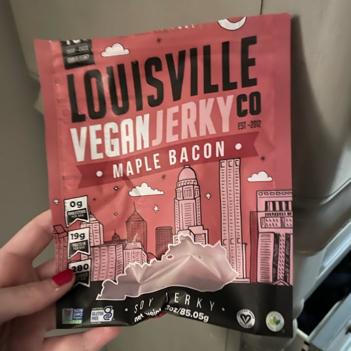 photo of  Louisville Vegan Jerky Co. Maple Bacon shared by @srw4 on  12 Apr 2024 - review