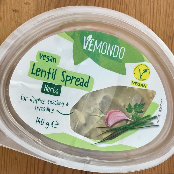 photo of Vemondo hummus shared by @joolie68 on  14 Sep 2023 - review