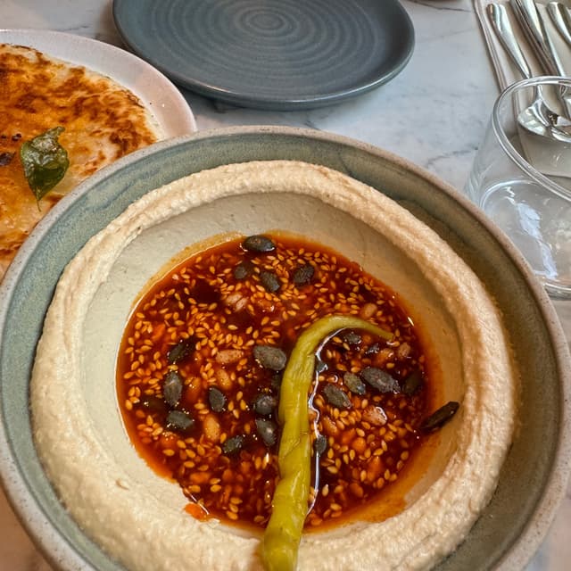 Photo of the dish “Hummus With Chilli Oil”