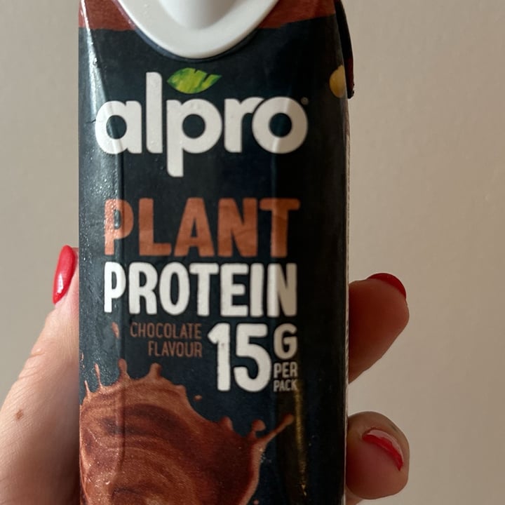 photo of Alpro plant protein chocolate flavour 15g shared by @lifeofpat on  19 Sep 2024 - review
