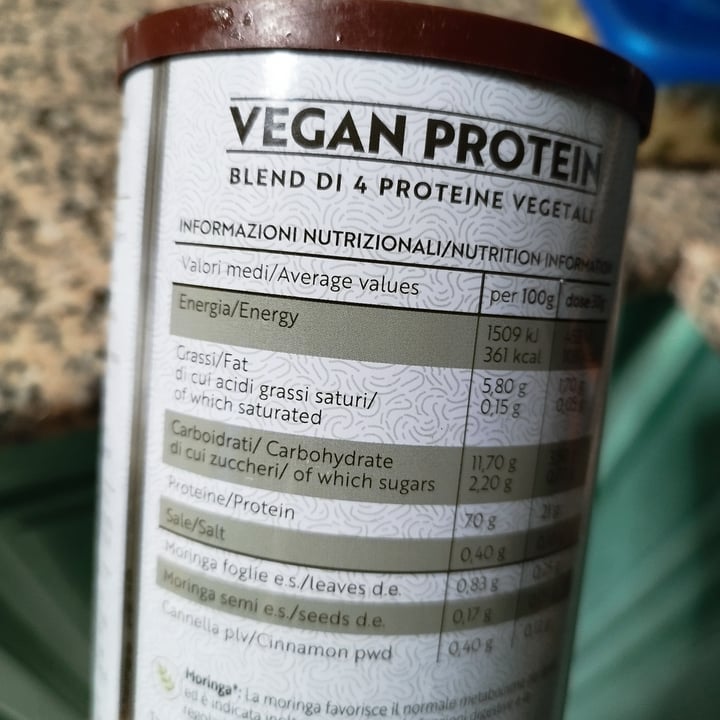 photo of Wildfarm superfood Vegan Protein Limone &Moringa shared by @lauraemarco on  23 Apr 2024 - review