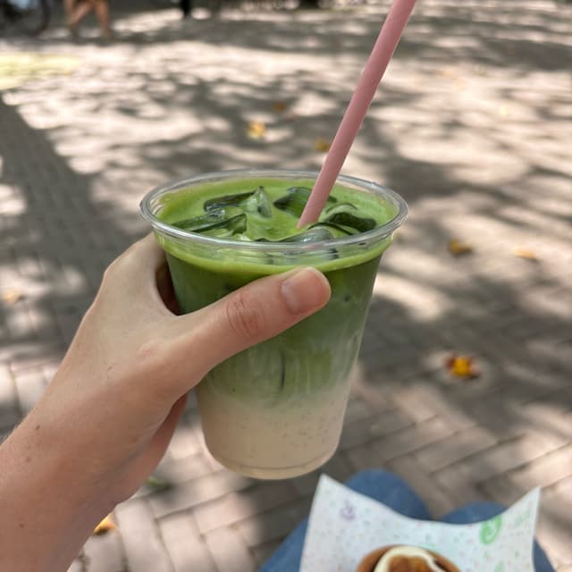 Photo of the dish “Iced Oat Matcha”