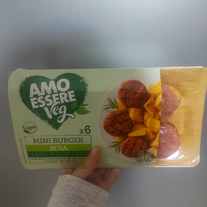 photo of Amo Essere Veg mini burger shared by @scatolettadiceci on  03 May 2024 - review