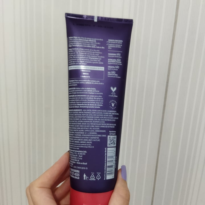 photo of Eudora Shampoo combate o frizz shared by @flaviagalbiatti on  19 May 2024 - review