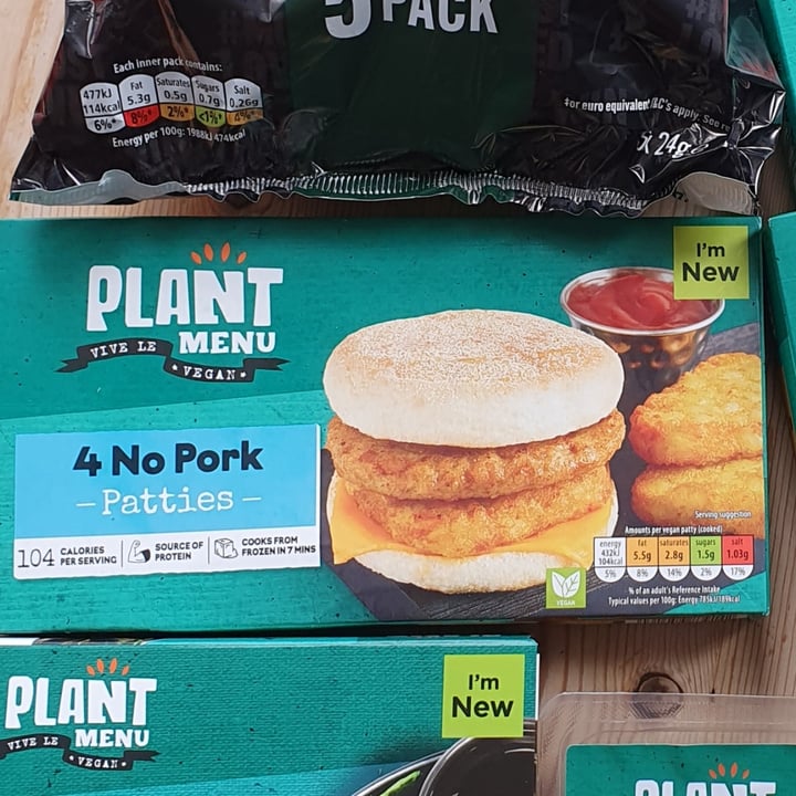 photo of Plant Menu 4 No Pork Patties shared by @laurenmitchell on  12 Mar 2024 - review