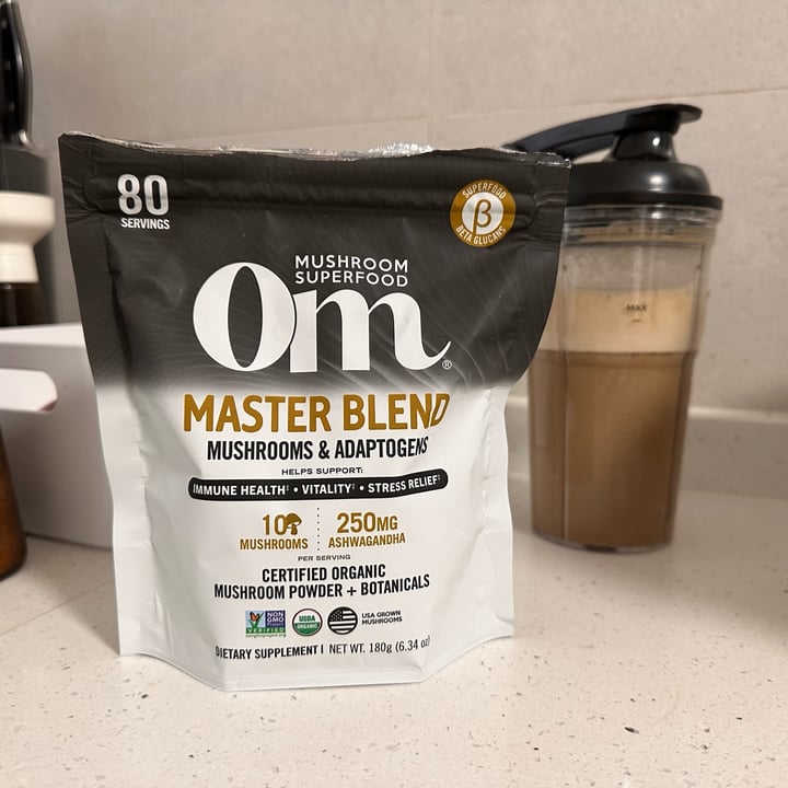 photo of OM Mushroom Superfood Mushroom Master Blend shared by @dafnelately on  24 Apr 2024 - review