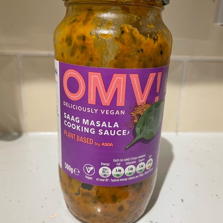 photo of OMV! Saag Masala Cooking Sauce shared by @missykab on  29 Nov 2023 - review