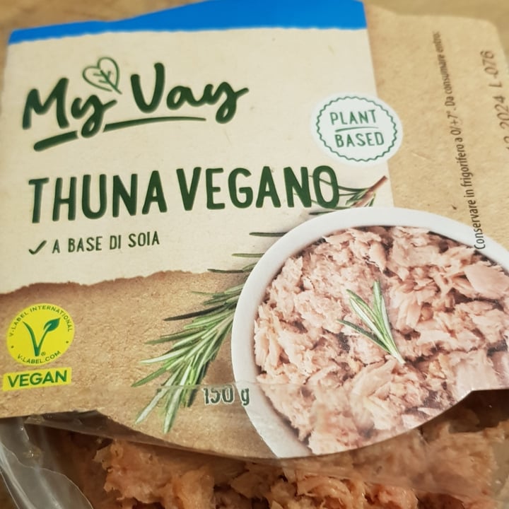 photo of My Vay (ALDI) Thuna Vegano shared by @cateveg on  30 Oct 2024 - review