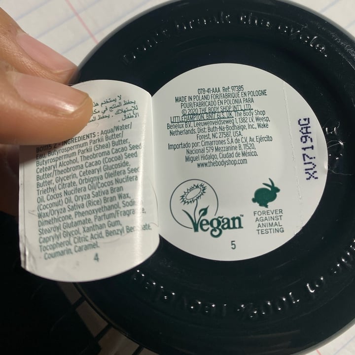 photo of The Body Shop Coconut Body Butter shared by @rogerfriday on  11 Sep 2023 - review