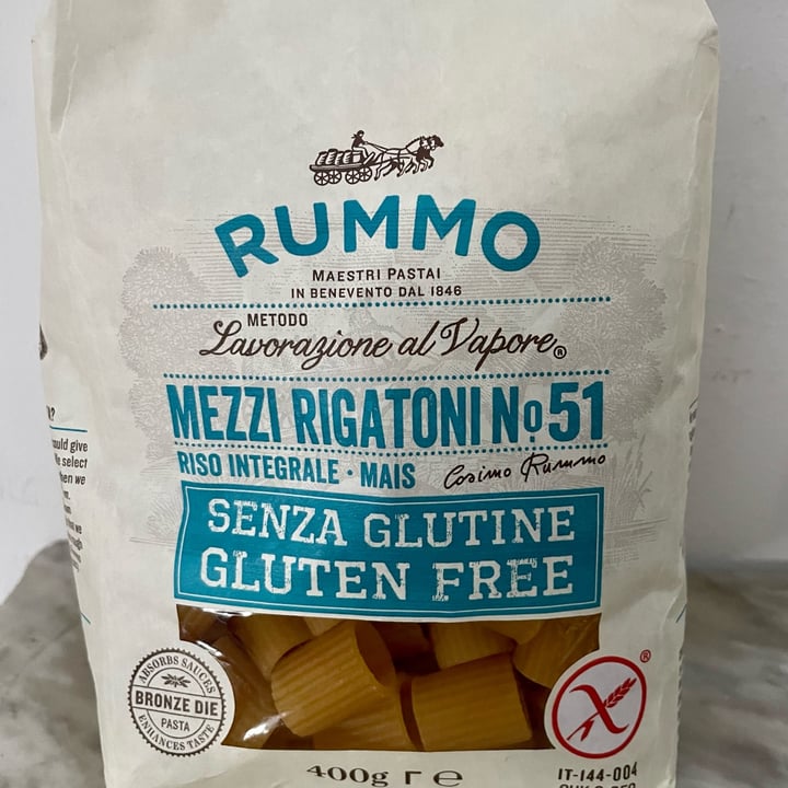 photo of Rummo Mezzi rigatoni senza glutine shared by @joolie68 on  14 Sep 2023 - review