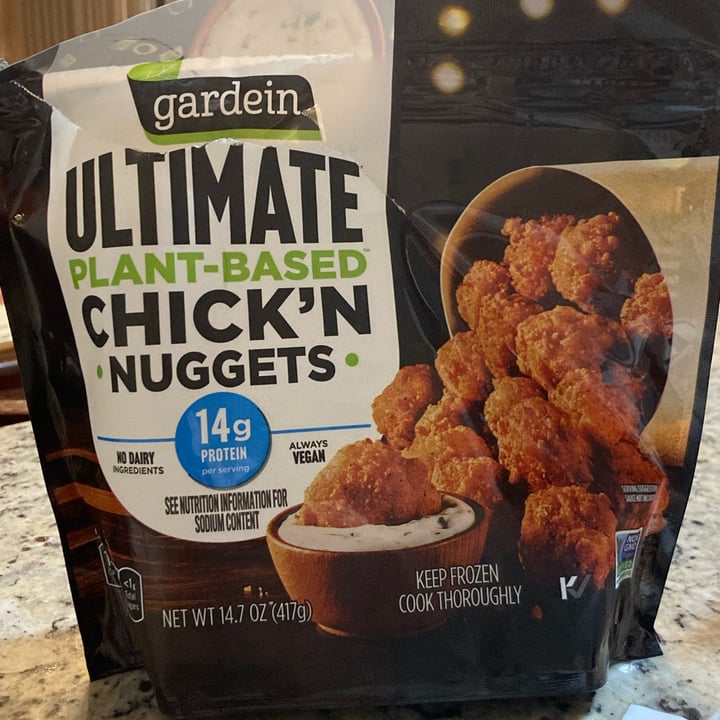photo of Gardein Ultimate Plant Based Chick’n Nuggets shared by @micaelacarnovale on  13 Nov 2023 - review