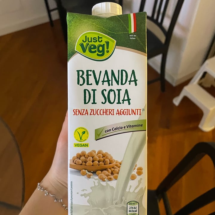 photo of Just Veg! (ALDI Italy) Bevanda di Soia senza zuccheri aggiunti shared by @veraab on  13 Mar 2024 - review